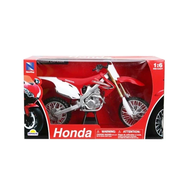 Nessiworld NewRay 1:6 Honda CRF450R 2012 Model Motor - 4
