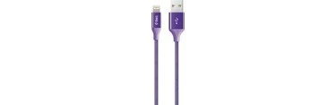 Ttec AlumiCable Mor USB-A To Lightning Şarj Kablosu