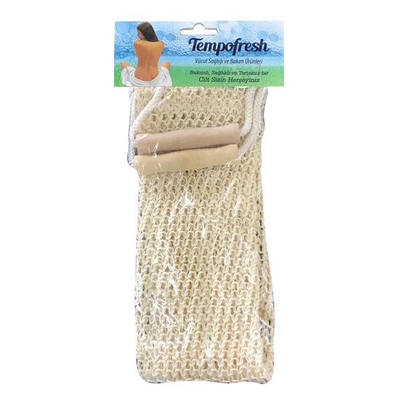 Sisal Ahşap Saplı Sırt Kemeri