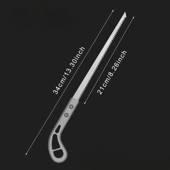 By Nevser® Mini Tavuk Kuyruk Testere,Keskin Kesici Kıl Testere - 3