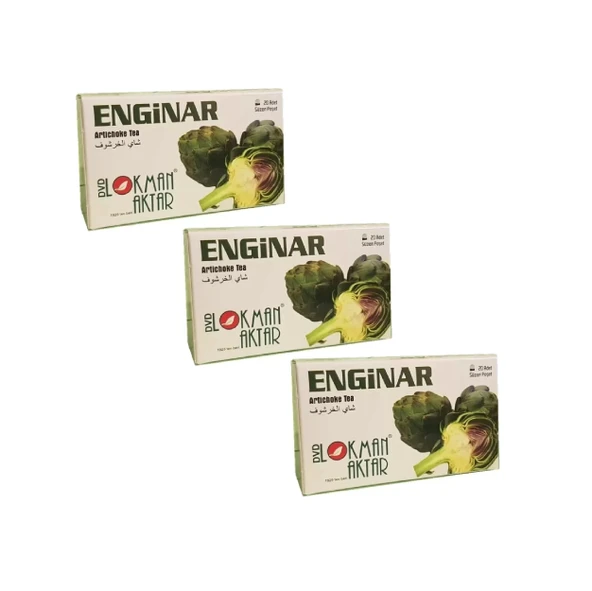Enginar Çayı Süzen Poşet 20x2Gr, 3 AdetLokman Aktar