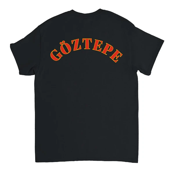 Göztepe Atatürk'ün İzindeyiz Kısa kollu bisiklet yaka t-shirt - 4