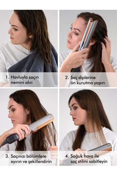 DYSON Airstrait™ Saç Düzleştirici (Ceramic Pink) - 5