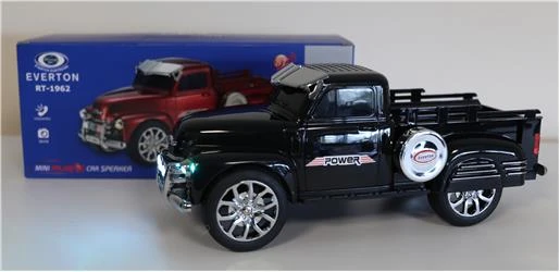 EVERTON RT-1962 Siyah Arabalı Bluetooth Fm-Usb-Tf-Aux Şarjlı Nostaljik Radyo - 2