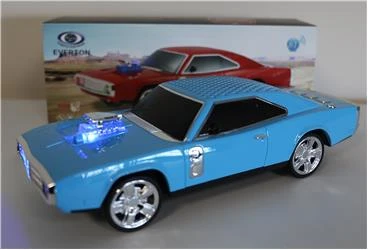 EVERTON RT-1959 Mavi (Blue) Arabalı  Bluetooth Fm-Usb-Tf-Aux Şarjlı Nostaljik Radyo - 2