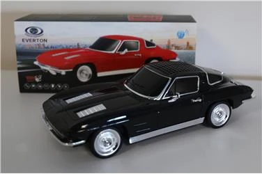 EVERTON RT-1956 Siyah Arabalı Bluetooth Fm-Usb-Tf-Aux Şarjlı Nostaljik Radyo - 2