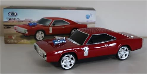 EVERTON RT-1959 Kırmızı Arabalı  Bluetooth Fm-Usb-Tf-Aux Şarjlı Nostaljik Radyo - 2