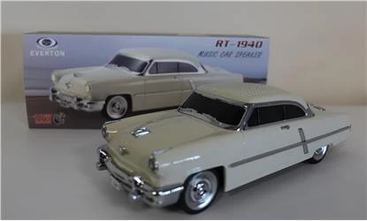 EVERTON RT-1940 Bej Arabalı Bluetooth Fm-Usb-Tf-Aux Şarjlı Nostaljik Radyo - 3