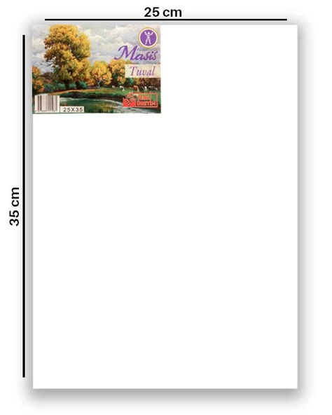 Masis 25x35 cm Tuval