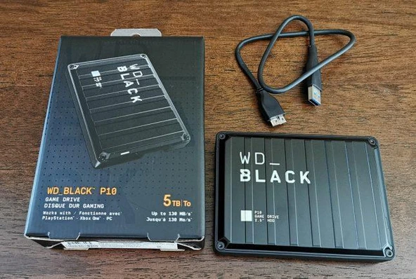 Wd 5tb 2.5" Black P10 Game WDBA3A0050BBK-WESN USB 3.0 Harici Disk Siyah-E - 5