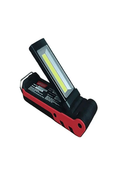 Büyük Şarjlı Açılı Led Fener 4400 mAh El Feneri