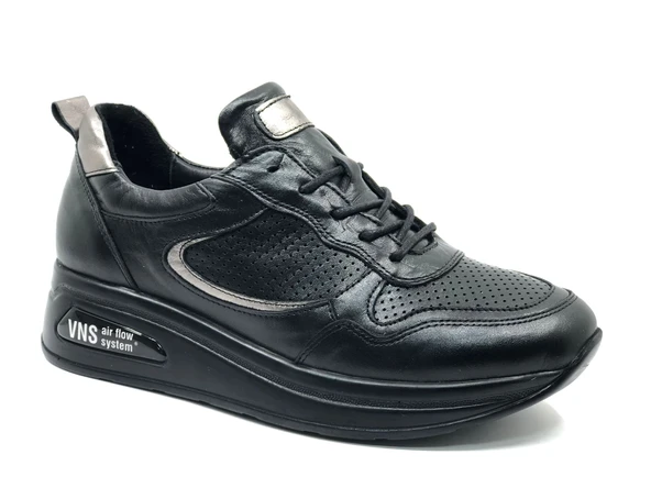 Venüs Jura Hakiki Deri Ortopedik Oxford Kadın Aır-Flow Taban Klasik Ayakkabı - Resim 4