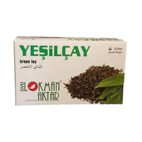 Yeşil Çay 20 'Li Süzen Poşet Yeşilçay, 2 Adet Lokman Aktar - 2
