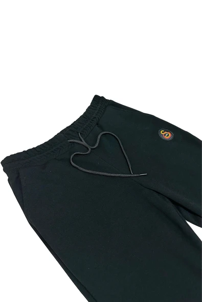 Galatasaray Orijinal Lisanslı Siyah Dar Paça Eşofman Altı - 5