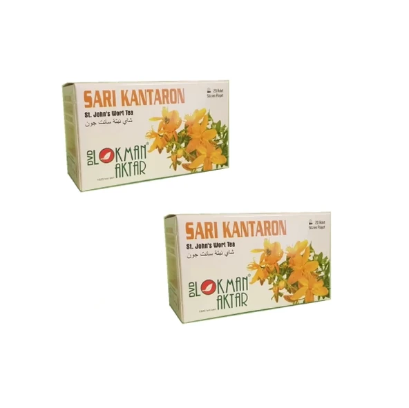 Sarı Kantaron Çayı 20 'Li Süzen Poşet 2Adet, Lokman Aktar