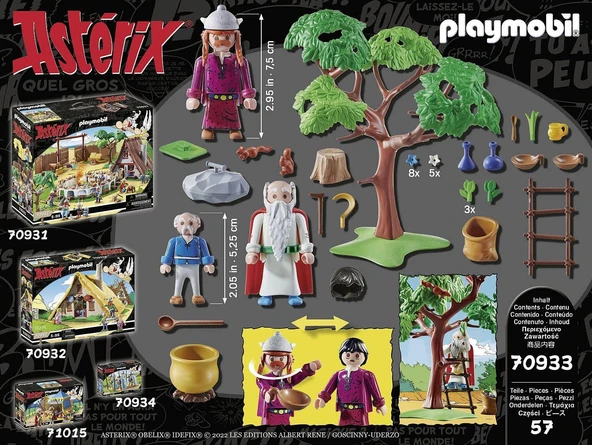 Playmobil 70933 Asterix: Sihirli iksirli Getafix - 3