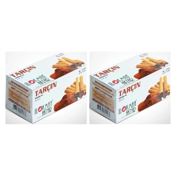 Tarçın Çayı 20 'Li Süzen Poşet 2Adet, Lokman Aktar