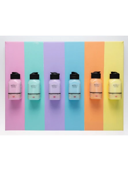Artdeco Akrilik Boya Set Pastel Renkler 6x75ml - 2