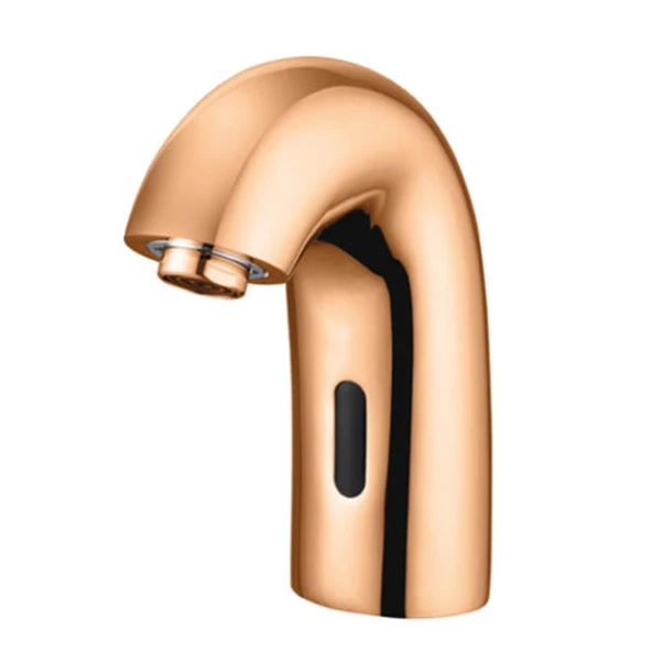 GPD Fotoselli Lavabo Bataryası 105 Rose Gold (PVD) Çift Su Girişli