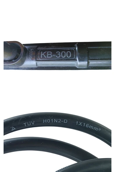 Kablolu Kaynak Pensesi (ELEKTROT TUTUCU) Kablo Takımı 16 Mm2, 300a, 190 Cm - Resim 5