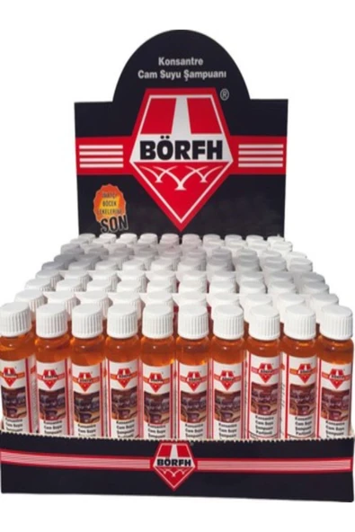 Börfh Konsantre Cam Suyu Sampuanı Borfh-6021345 25 adet