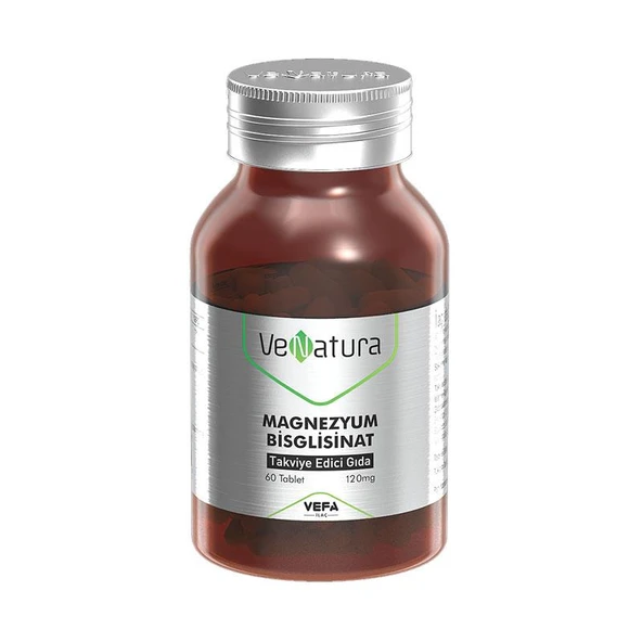 VeNatura Magnezyum Bisglisinat Takviye Edici Gıda 60 Tablet - 1