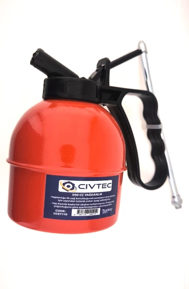 Civtec CCEY110 Yağdanlık 500ML