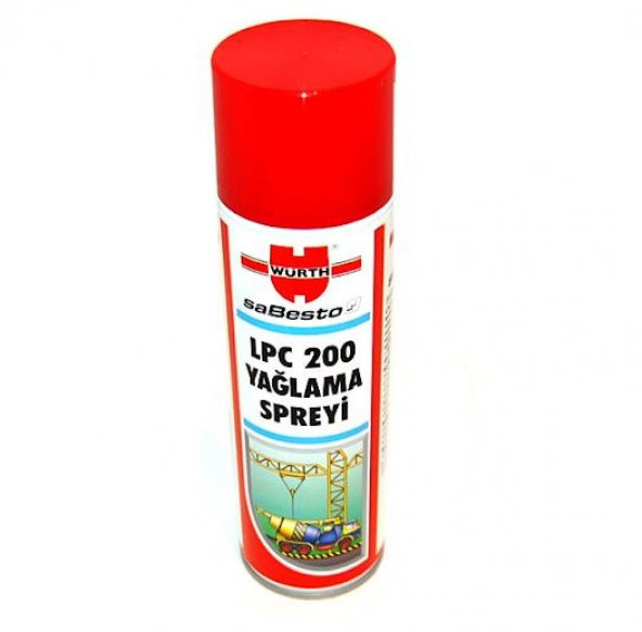 Würth LPC200 Yağlama Spreyi 500ml - 1