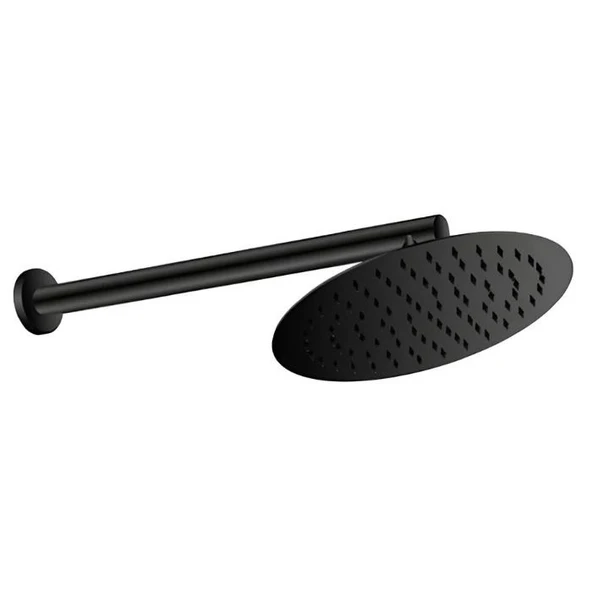 GPD Ankastre Tepe Duşu Yuvarlak 25 Siyah