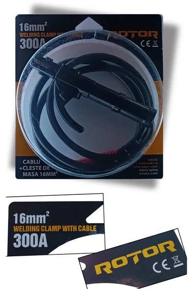 Kablolu Kaynak Pensesi (ELEKTROT TUTUCU) Kablo Takımı 16 Mm2, 300a, 190 Cm - Resim 7