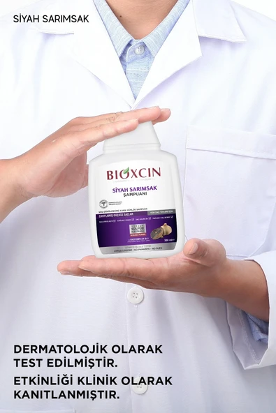 Bioxcin Saç Dökülmesine Karşı 3 Al 2 Öde Siyah Sarımsak Şampuanı 3x300 ml - 5
