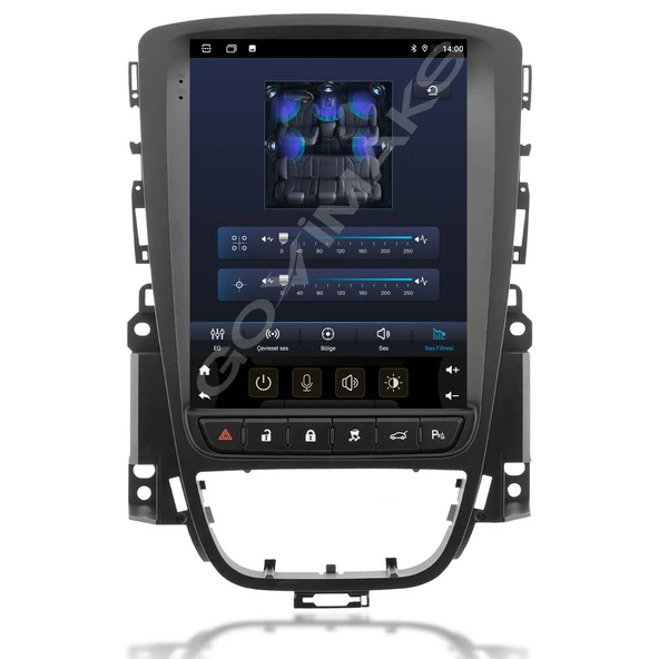 OPEL ASTRA J 2009-2016 UYUMLU TESLA 8 GB RAM 128 GB HAFIZA ANDROID MULTIMEDIA TEYP - Resim 6