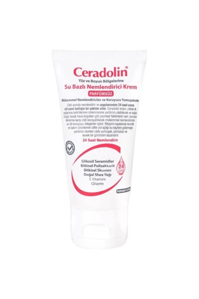 Ceradolin Parfümsüz Su Bazlı Nemlendirici Krem 50 ml