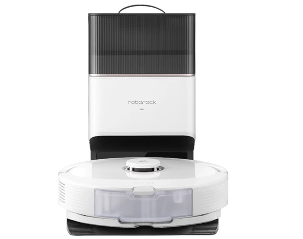 Roborock Q8 Max Plus Beyaz Çöp İstasyonlu Akıllı Robot Süpürge