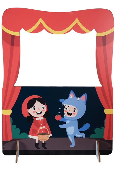 KIRMIZI BAŞLIKLI KIZ VE KURT KUKLA SAHNESİ - 5