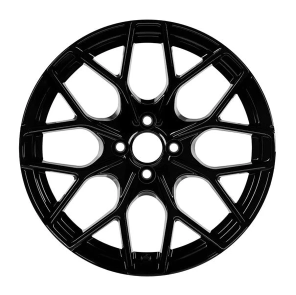 EMR-S1038-46 7.5x17" -5x112 ET35 73.1 Black Jant (4 Adet) - Resim 2