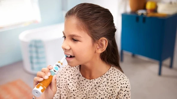 Philips Sonicare HX3601/01 For Kids Şarjlı Diş Fırçası Çocuklar İçin - 7