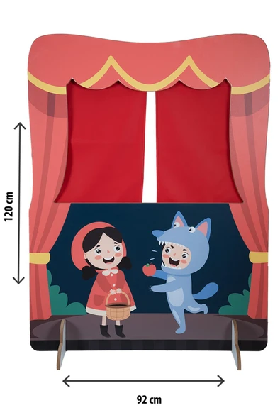 KIRMIZI BAŞLIKLI KIZ VE KURT KUKLA SAHNESİ - 4