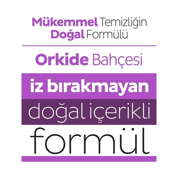 Sleepy Yüzey Temizlik Havlusu 100 Adet Orkide - 7