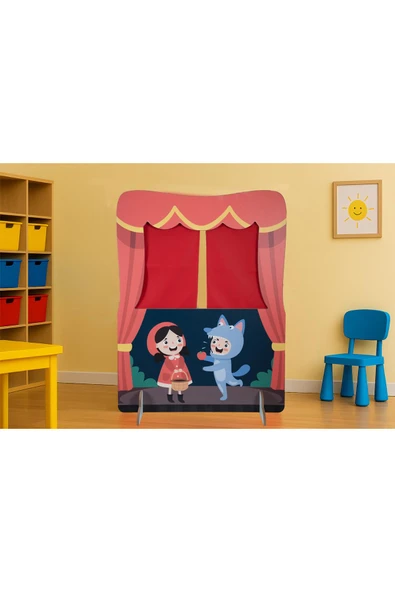 KIRMIZI BAŞLIKLI KIZ VE KURT KUKLA SAHNESİ - 3