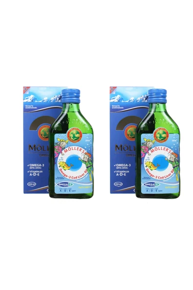 Tutti-frutti Omega-3 Balık Yağı Şurubu 250 Ml 2 Adet