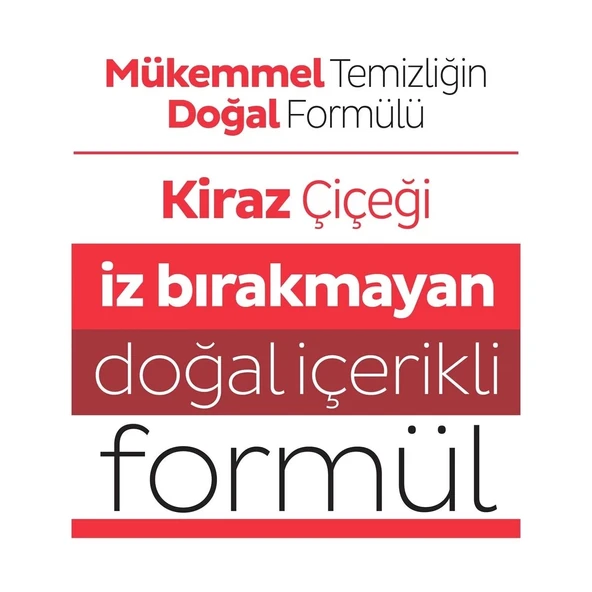 Sleepy Yüzey Temizlik Havlusu 100 Adet Kiraz - 7