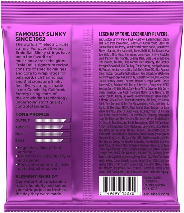 Ernieball P03220 POWER SLINKY Elektro Gitar Tel Seti 3 lü Paket - 2