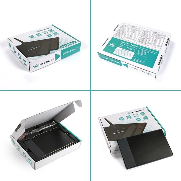 Huion 420 Grafik Çizim Tableti 4x2.23-İnc - 6