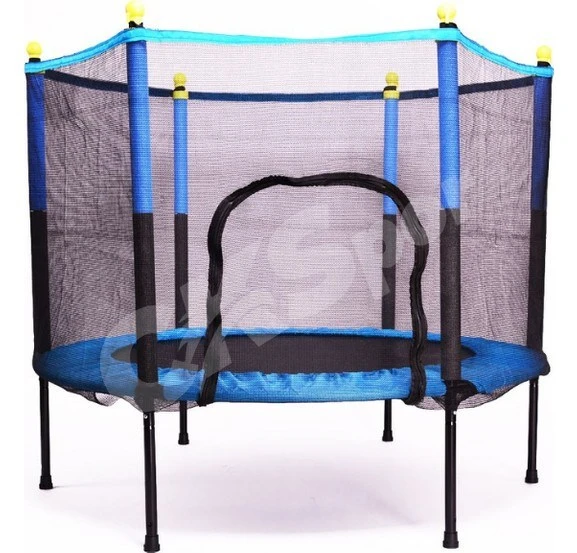 Fileli Büyük Boy Trambolin 140 cm Çap Korumalı Kolay Kurulum CKS131