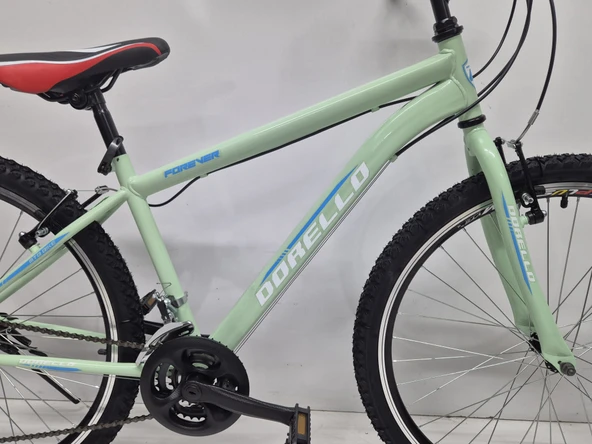 yeşil dorello bisiklet 2640 model 26 jant canel kadro bisiklet - 6