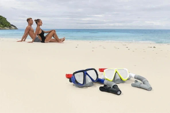 Dominator 2 Aynalı Maske Snorkel Set - 4