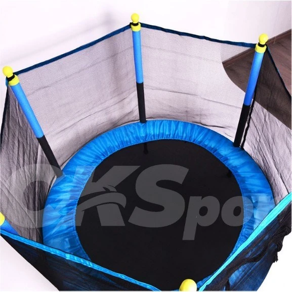 Fileli Büyük Boy Trambolin 140 cm Çap Korumalı Kolay Kurulum CKS131 - 2