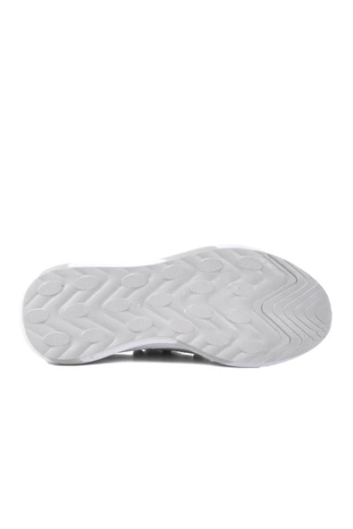 Walkway Buz Beyaz Triko Unisex Spor Ayakkabı - 5