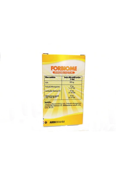 Forbiome Probiyotik 10 Saşe - Resim 2